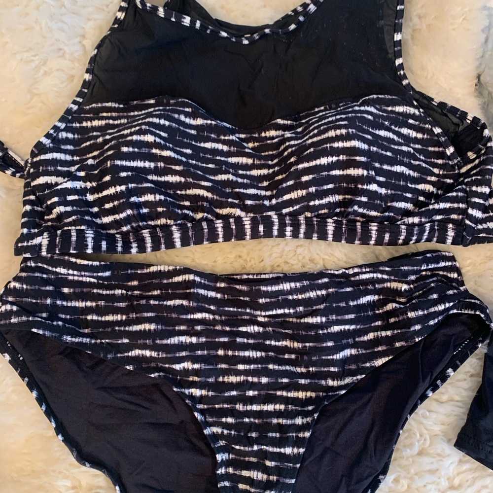 Niptuck Swim two piece bikini size 10